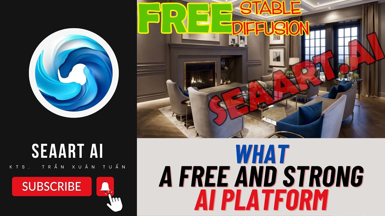 Stable Diffusion free on web SeaartAI for Beginner