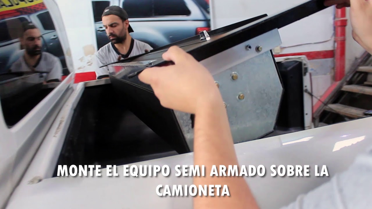 Colocación Tapa Retráctil de Aluminio Marca Cobertrax #CarroceriasPavon4x4
