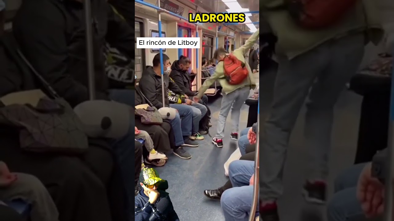&iexcl;Intento de robo en el metro! Pero no contaba con este h&eacute;roe 🦸&zwj;♂️🚇
