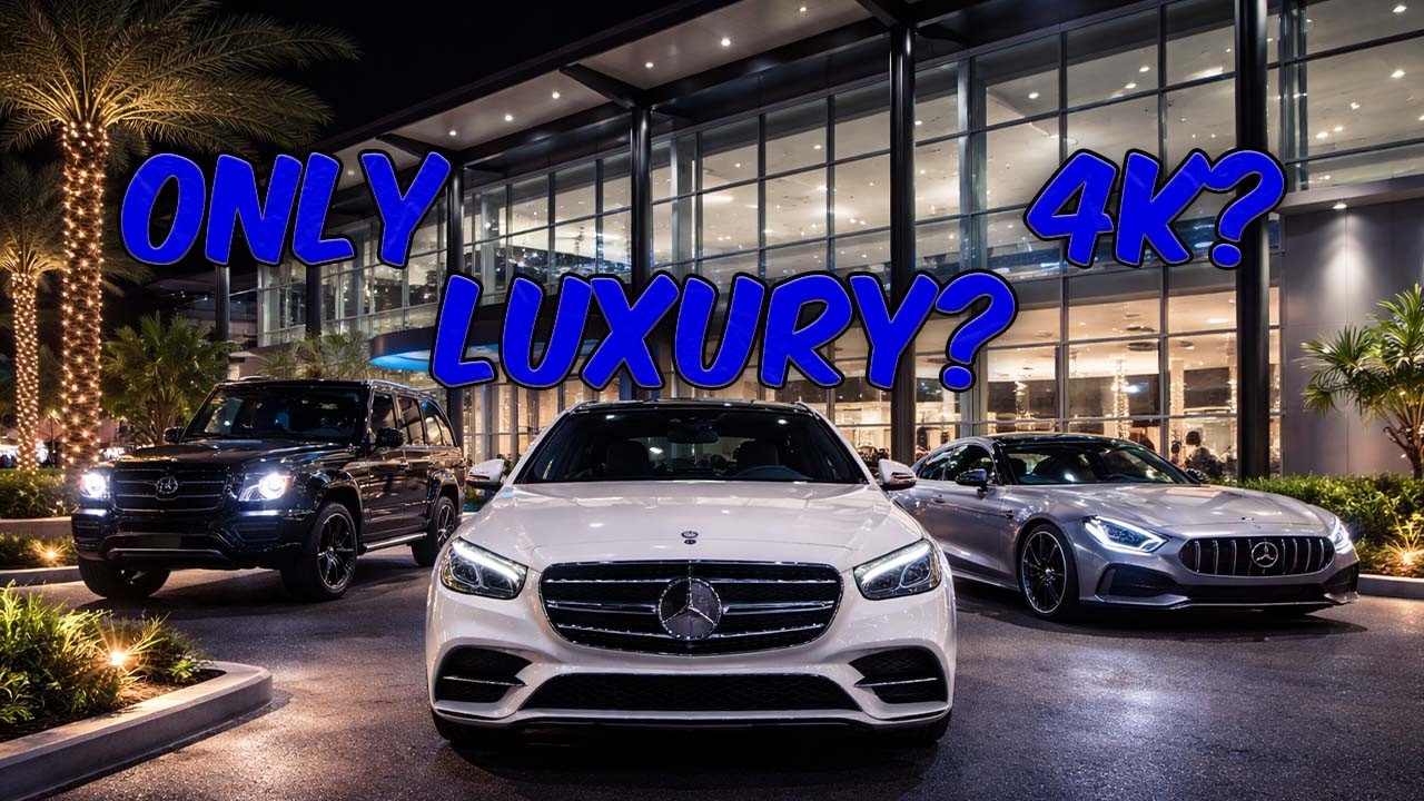 Проблемы у Mercedes? Рынок автомобилей класса люкс меняет курс, всего за 4000 долларов?