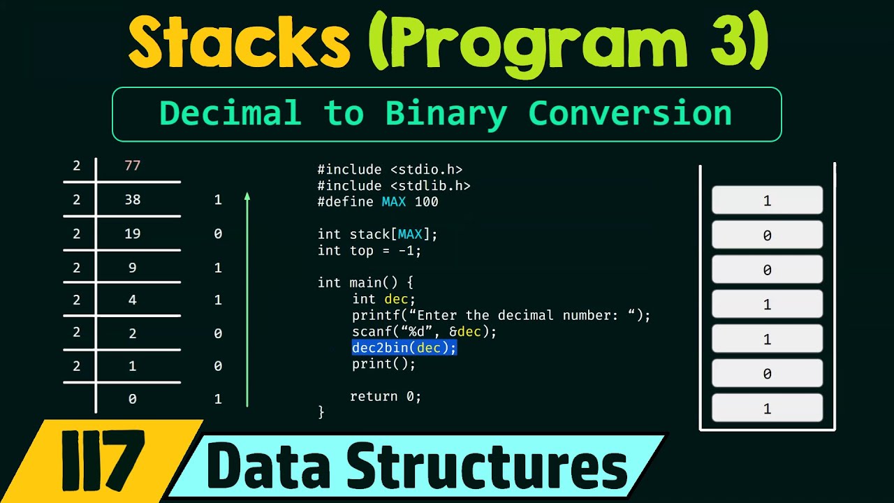 Stacks (Program 3)