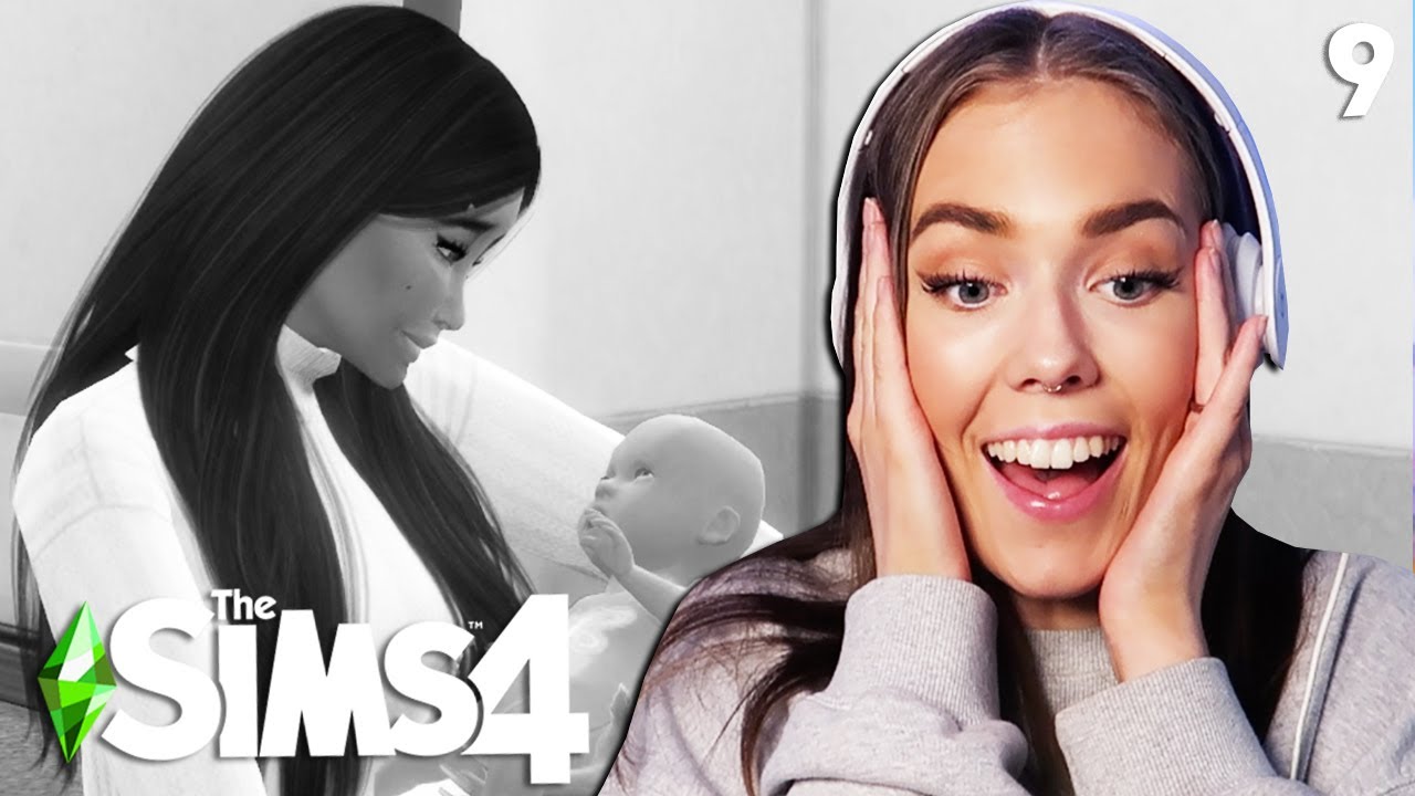 VI FÅR BABY!!! | Aria Episode 9 | Norsk The Sims 4