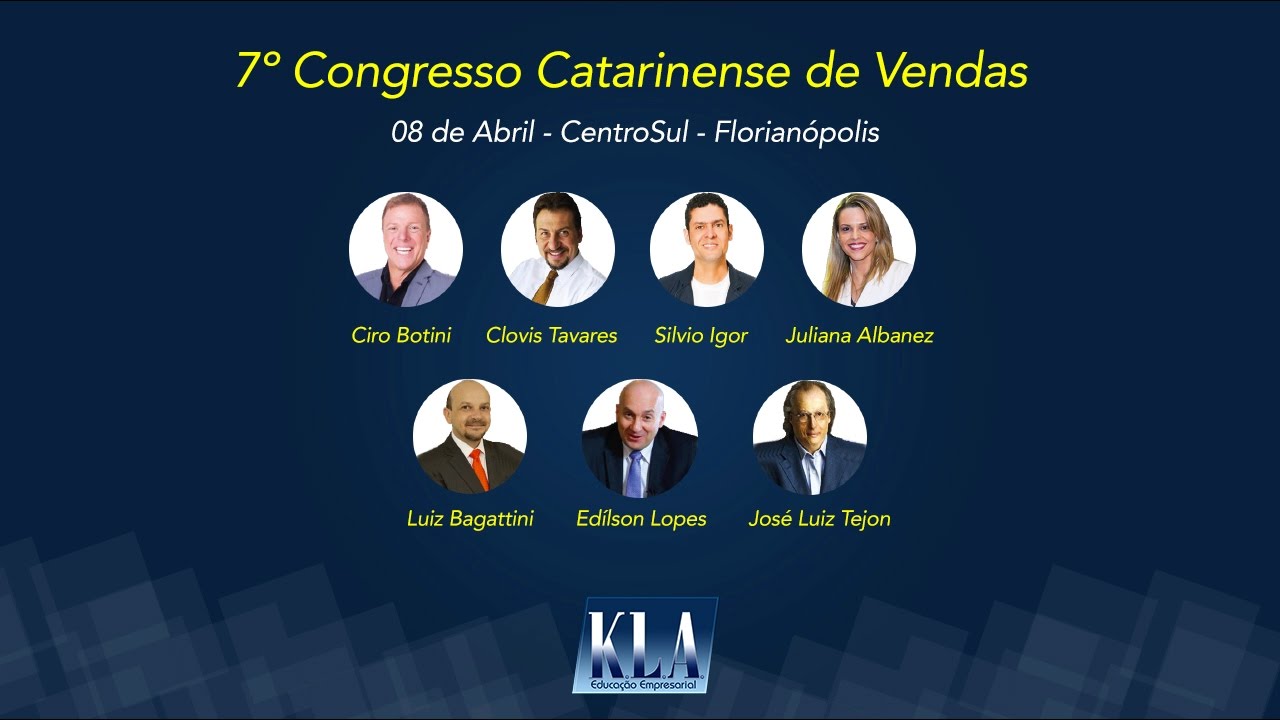 7&ordm; Congresso Catarinense de Vendas - 08 de Abril - CentroSul Florian&oacute;polis