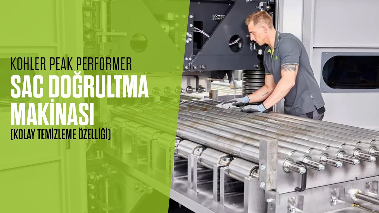KOHLER Peak Performer Sac Doğrultma Makinası (Kolay Temizleme Özelliği)