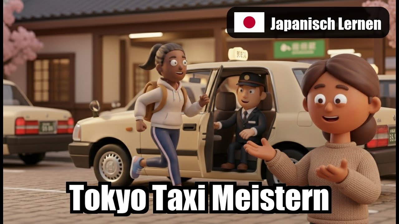 Die Taxifahrt: Wegbeschreibungen auf Japanisch | Japanisch für Anfänger 