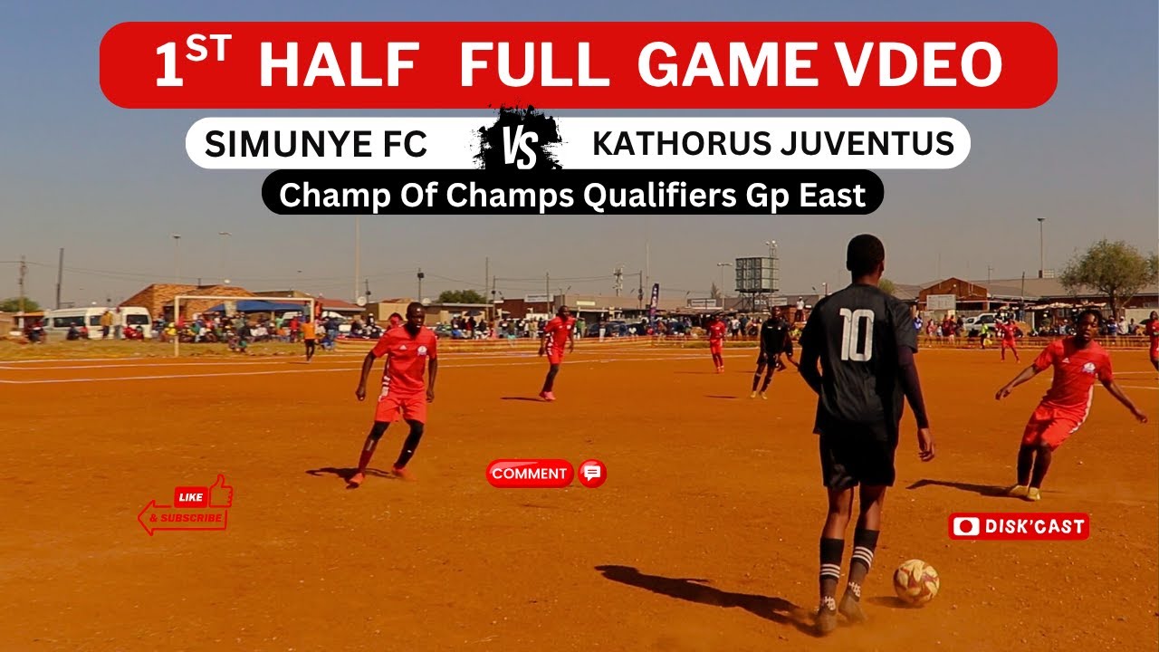 KATHORUS JUVENTUS 🆚 SIMUNYE FC | EKASI CHAMP OF CHAMPS QUALIFIER GP-EAST | KASI DISKI TO THE WORLD