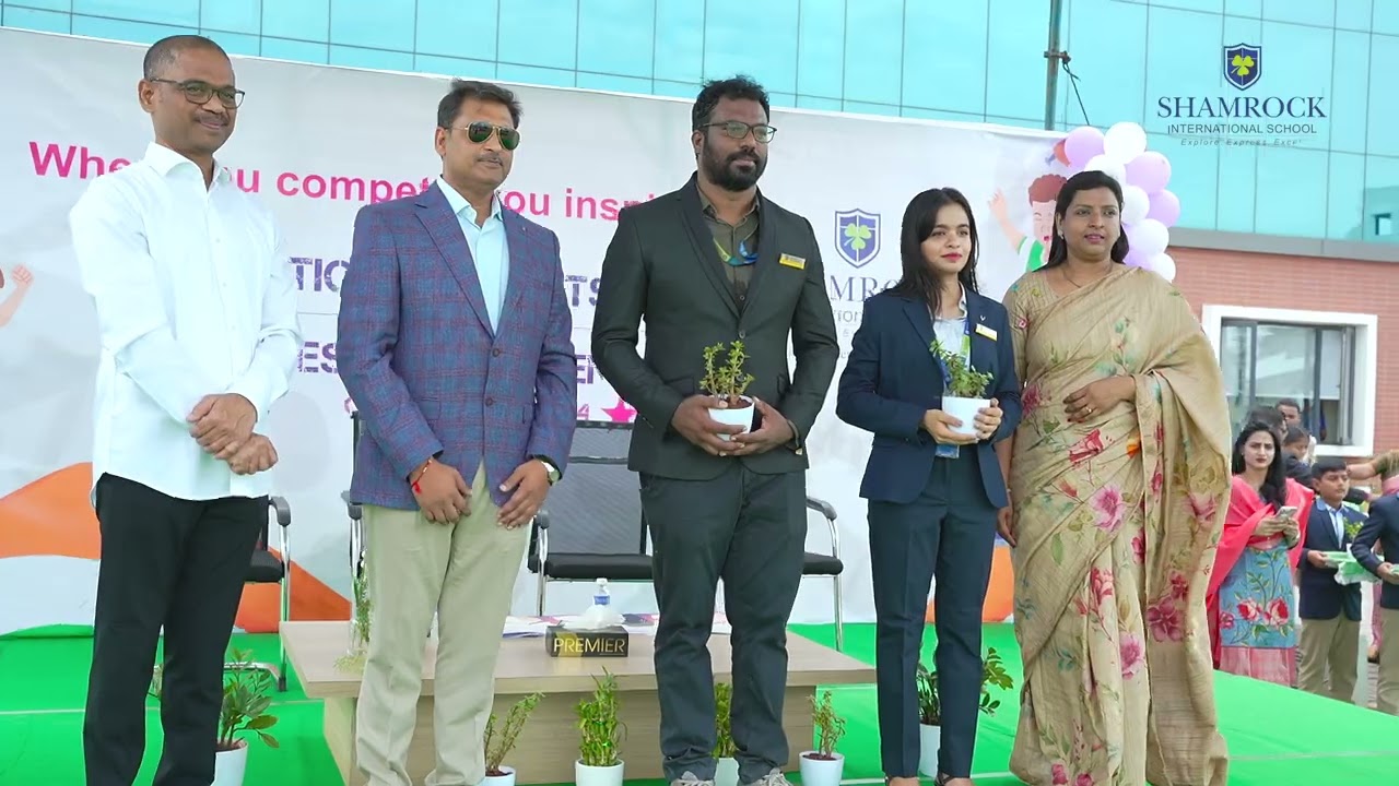 Shamrock Vijayawada- National Sports Day & Investiture Ceremony-2024.....