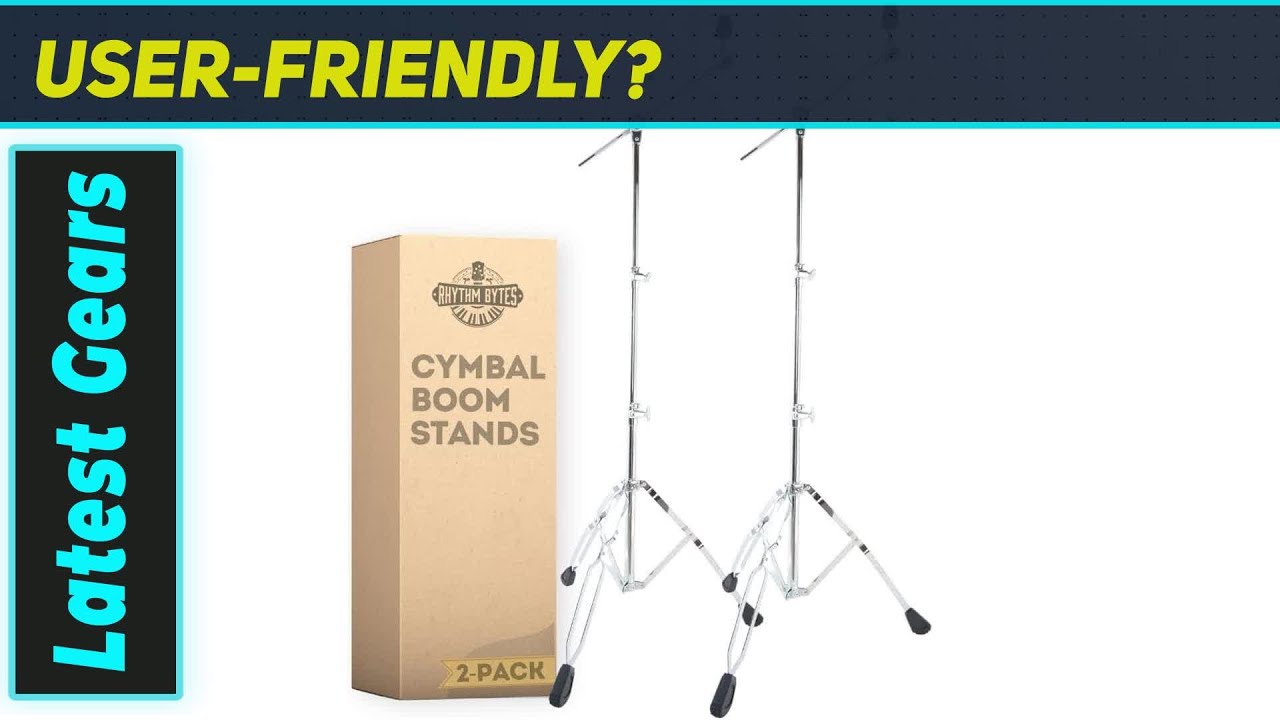 Rhythm Bytes Boom Stands: Best Heavy Duty Cymbal Support?