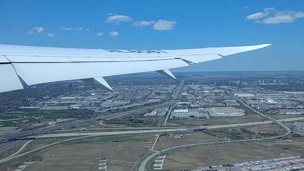 Korean Air 787-9 takeoff & landing Toronto YYZ - Seoul ICN