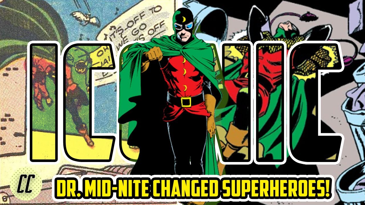 The Iconic BATMAN Inspired Origin of Dr. Mid-Nite | Comics' First Blind Superhero