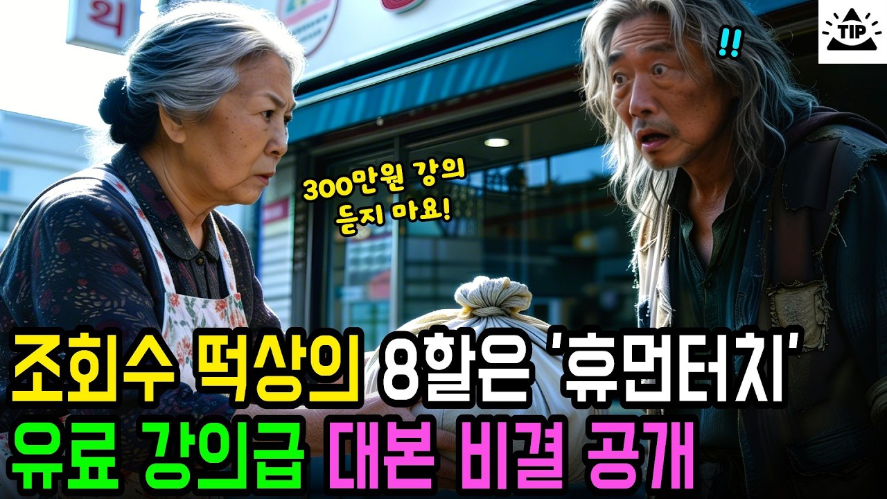 시니어 사연 대본 공개!! 조회수 떡상의 8할은 '휴먼터치', 유료 강의급 대본 비결 공개합니다