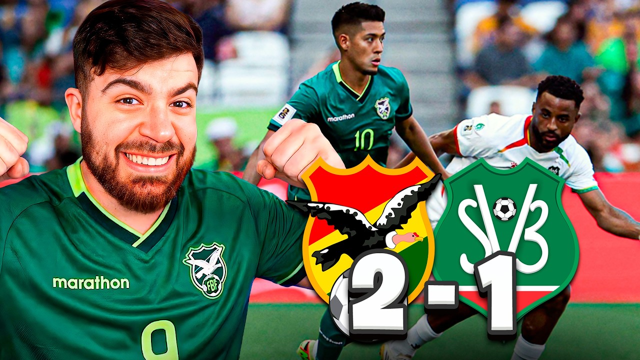 &iexcl;BOLIVIA LE GANA A SURINAM 2-1 Y SUE&Ntilde;A CON IR AL MUNDIAL! LA COBRA REACCIONA Y OPINA