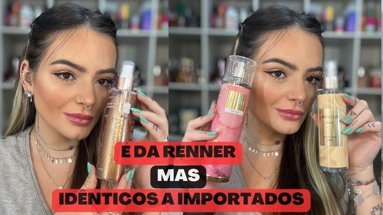 BODY SPLASHES DA RENNER QUE SÃO IDÊNTICOS A IMPORTADOS