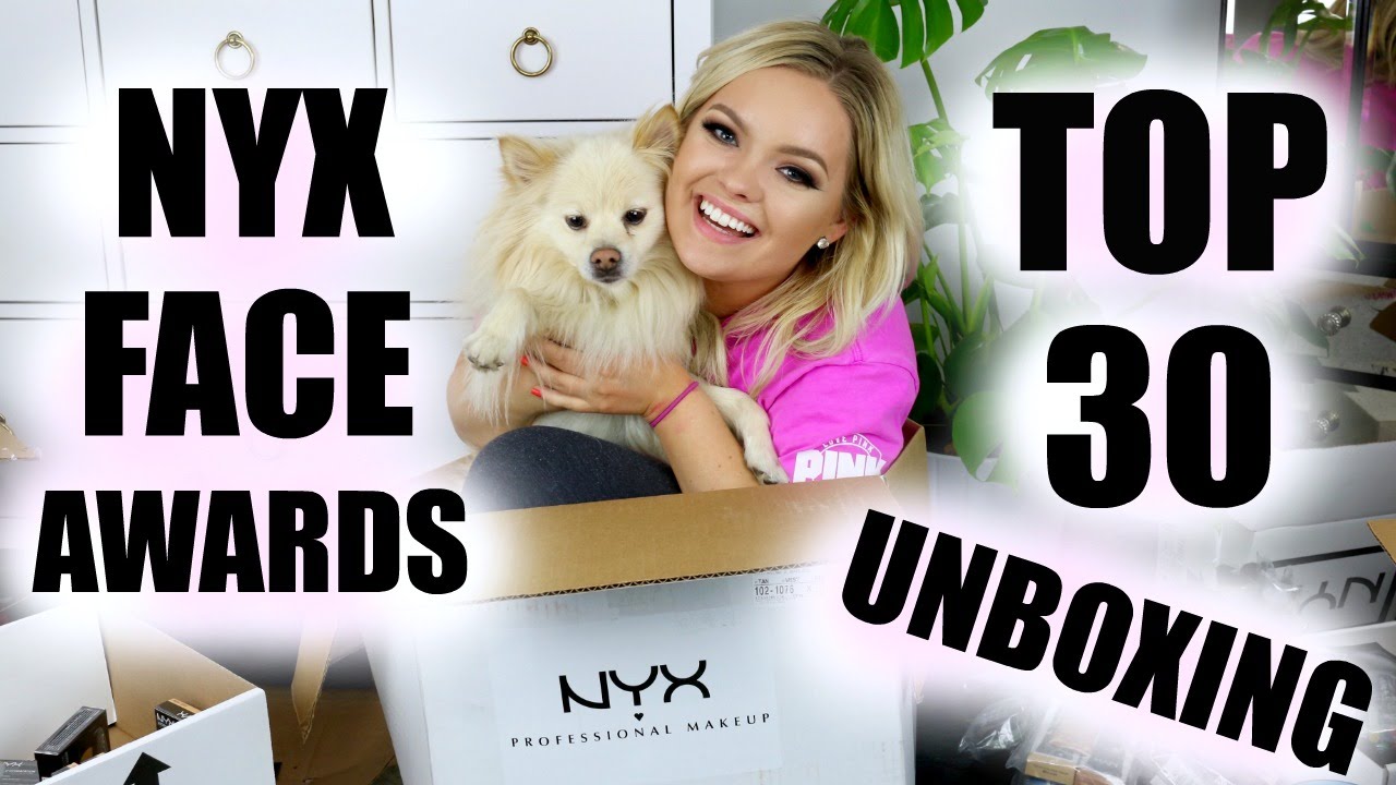 Top 30 Unboxing Nyx Face Awards 2016 - Brianna Fox