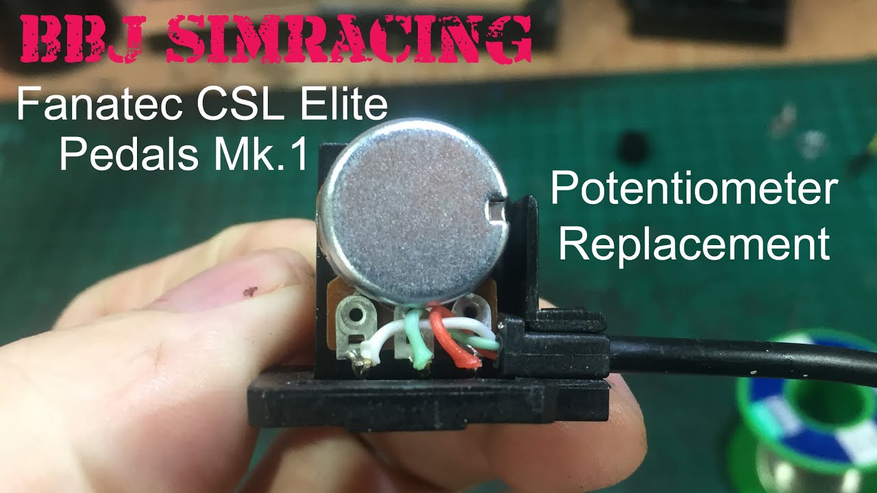 Fanatec CSL Elite Mk.1 Potentiometer Replacement Guide.