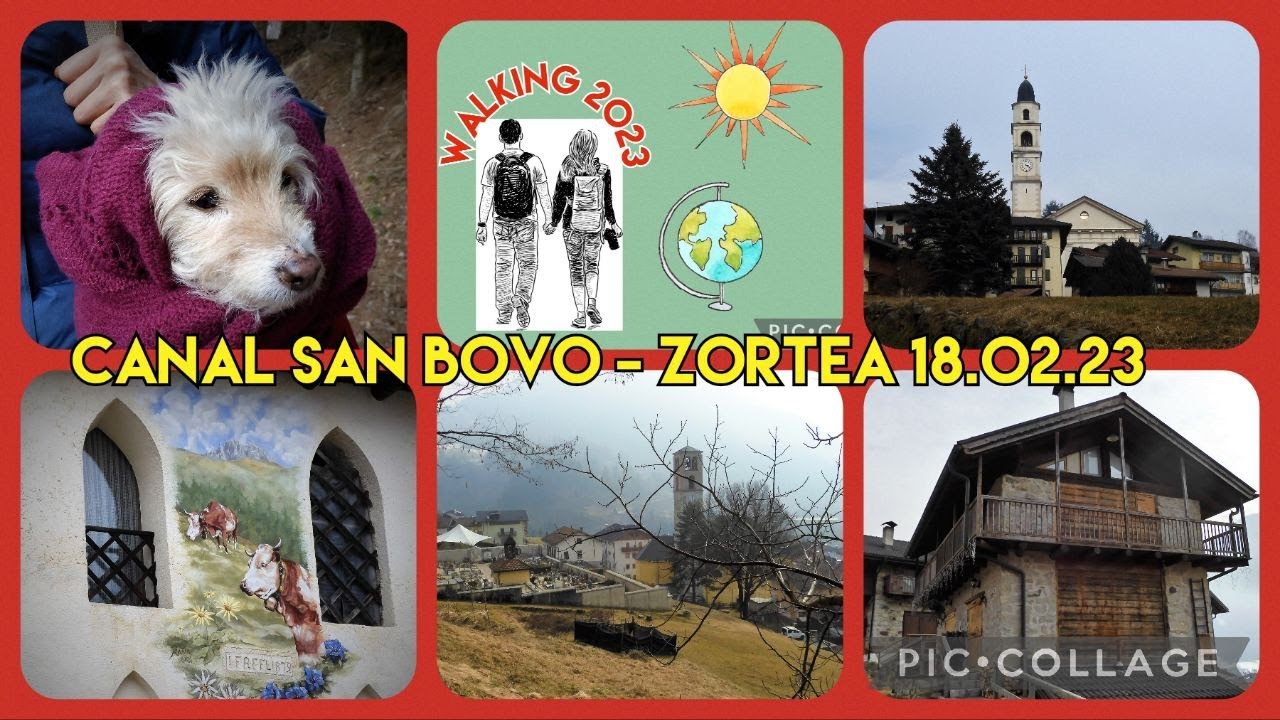 Canal San Bovo - Zortea (TN) 18 02 23 🐕