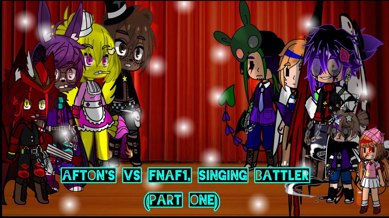 Afton's vs Fnaf1, singing battle (part one) (My Au)