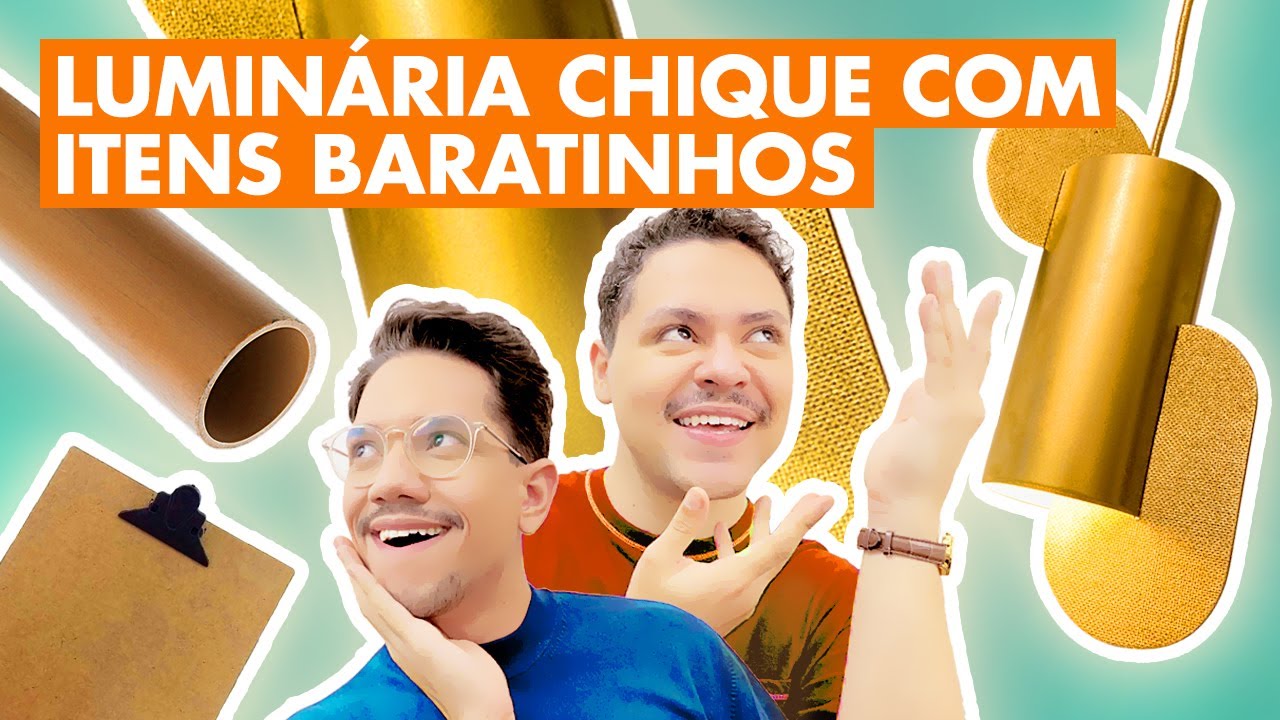 Como fazer luminária de PVC passo a passo