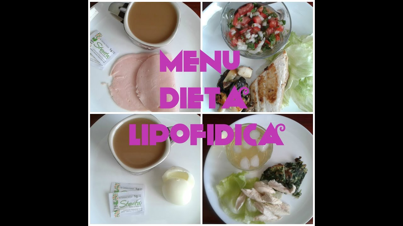 DIETA LIPOFIDICA : IDEA DE MENU 17