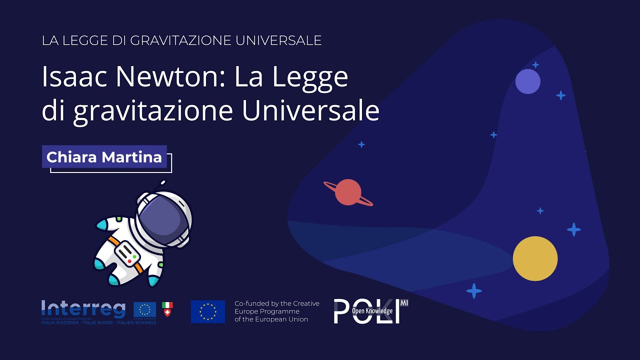 Isaac Newton: La Legge di gravitazione Universale