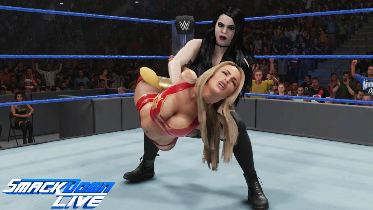 WWE 2K19 SMACKDOWN LIVE MANDY ROSE (W/SONYA DEVILLE) VS PAIGE