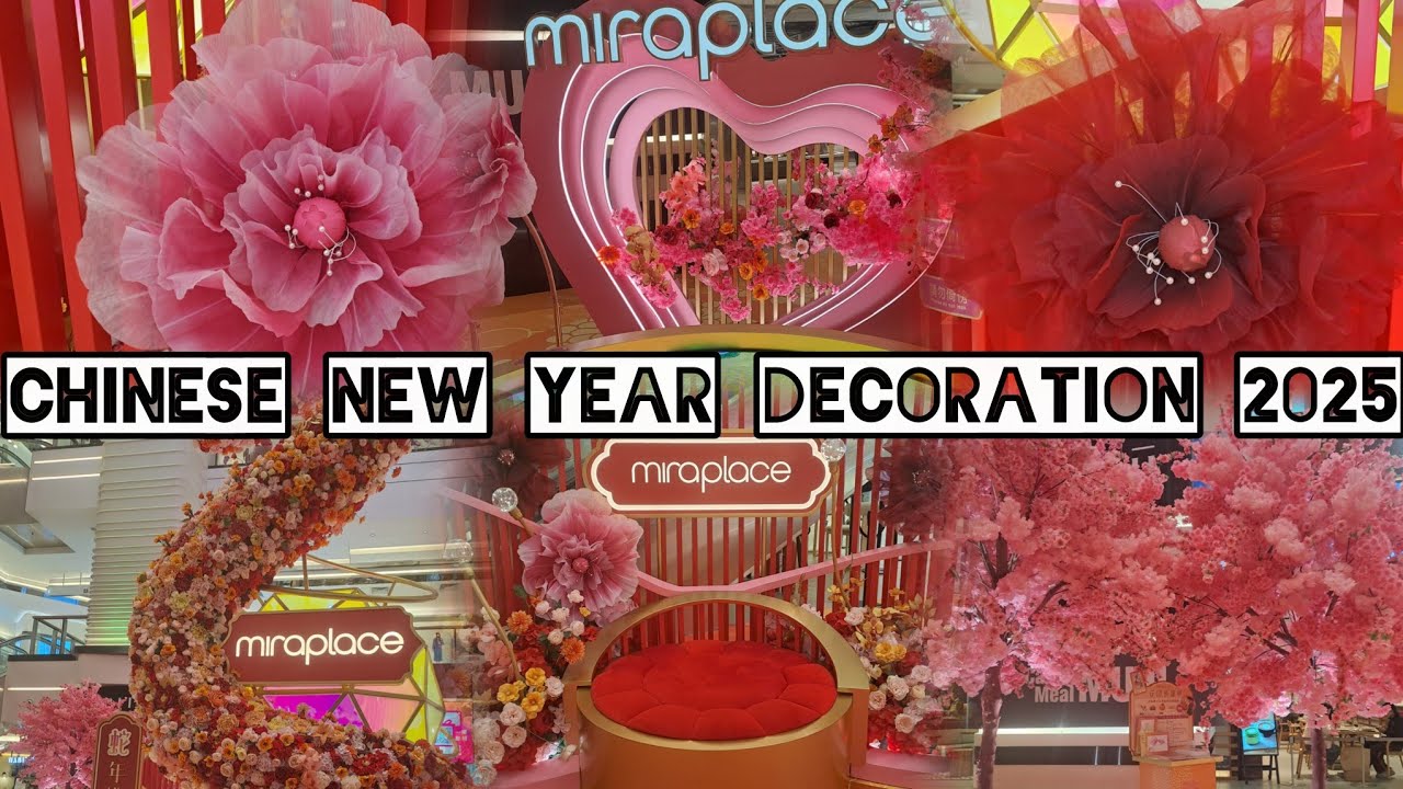 MIRA PLACE CHINESE NEW YEAR DECORATION 2025 || Tsim Sha Tsui Hongkong