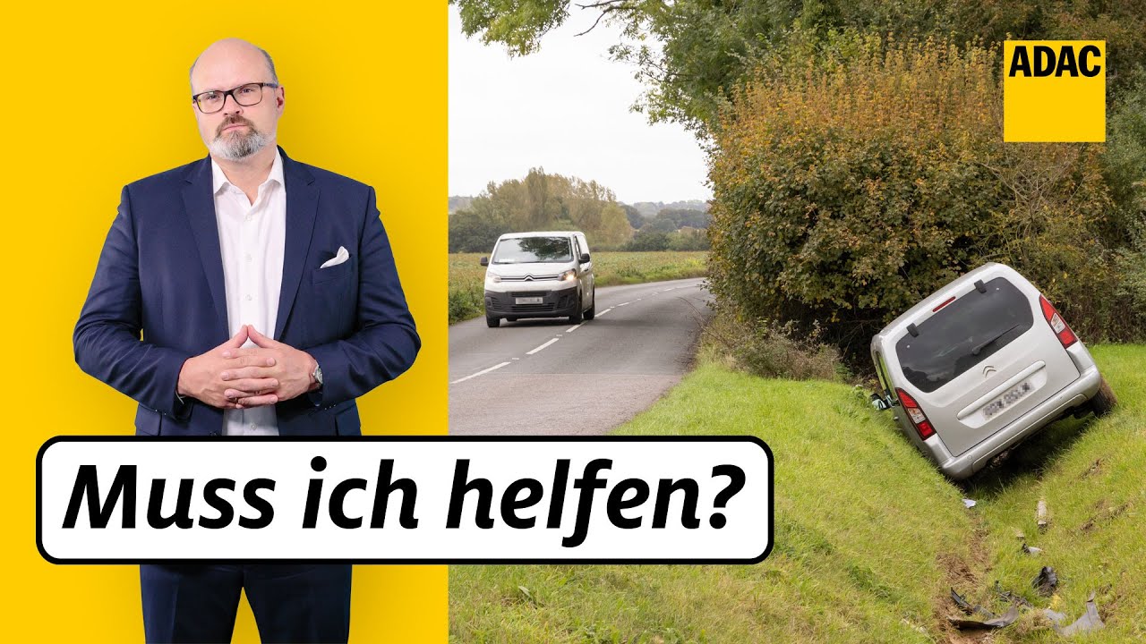 Nicht geholfen = ins Gefängnis? Das droht bei unterlassener Hilfeleistung | ADAC | Recht? Logisch!