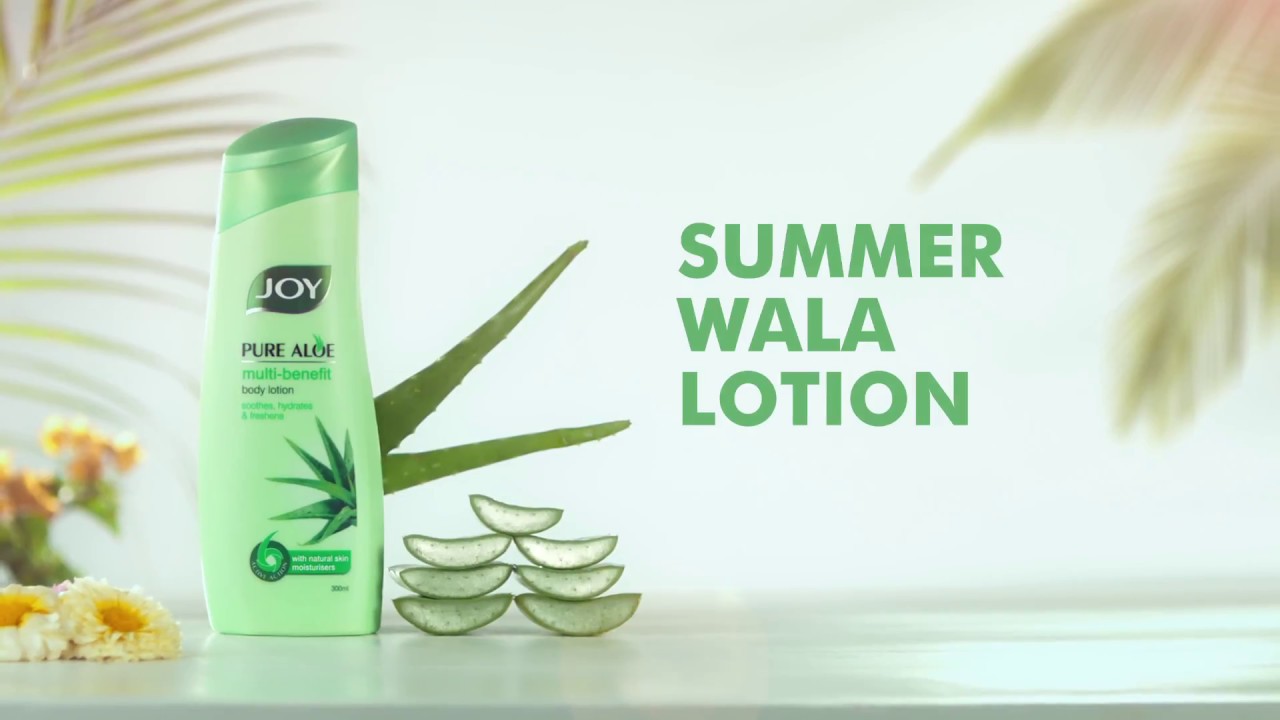 JOY Pure Aloe multi-benefit body lotion