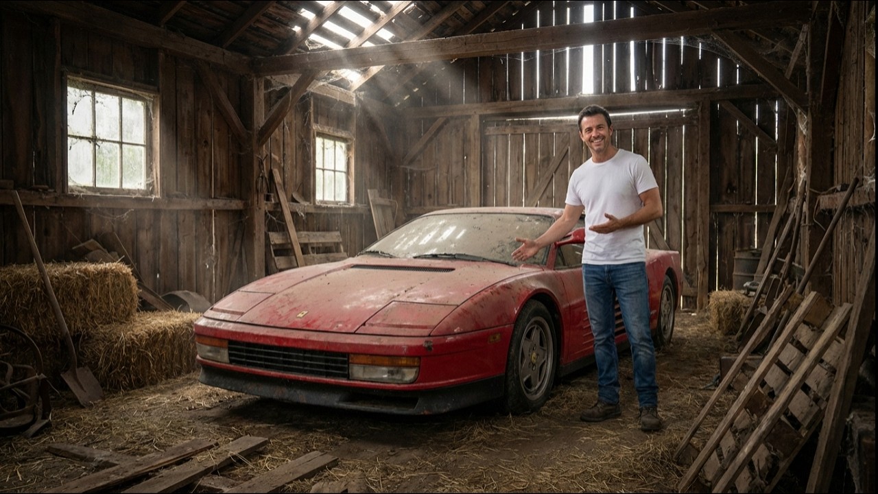 Abandoned 1984 Ferrari Testarossa Restoration - Full ASMR Transformation
