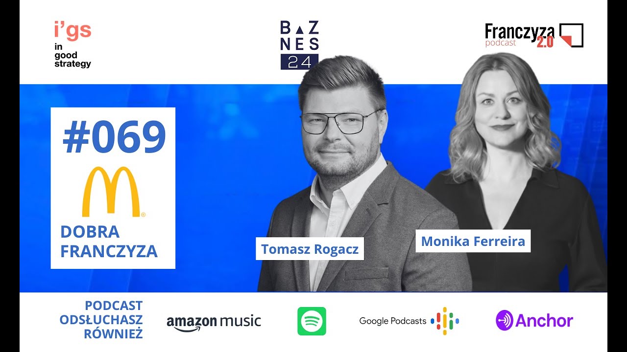Dobra Franczyza #069: Rozmowa z Tomaszem Rogaczem | Managing Director McDonald's Polska