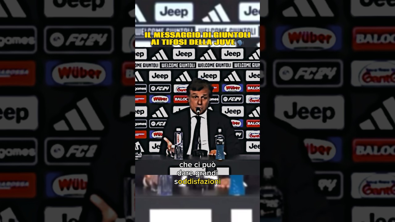 🗣️ Giuntoli &ldquo;tranquillizza&rdquo; i tifosi della Juve #shorts #giuntoli #juventus