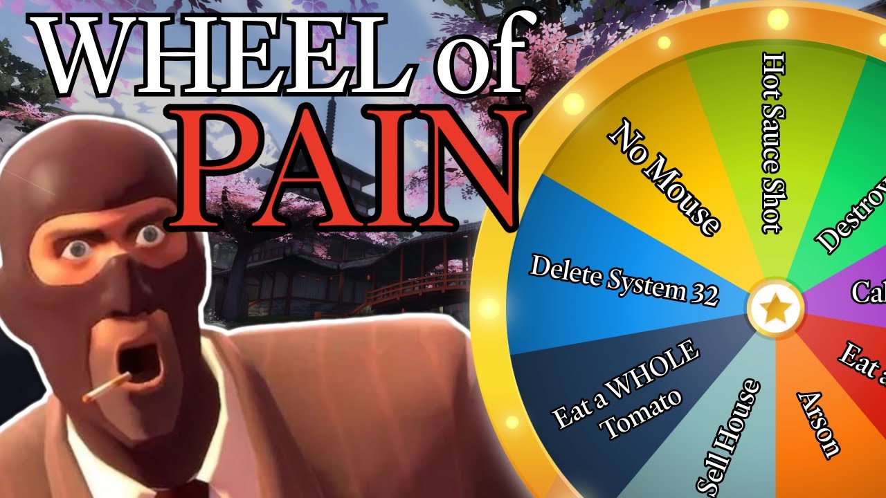 Letting a Wheel Decide How I Play TF2