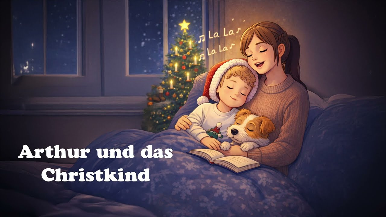 Arthur und das Christkind | Sanftes Weihnachtslied zum Einschlafen 🎄✨