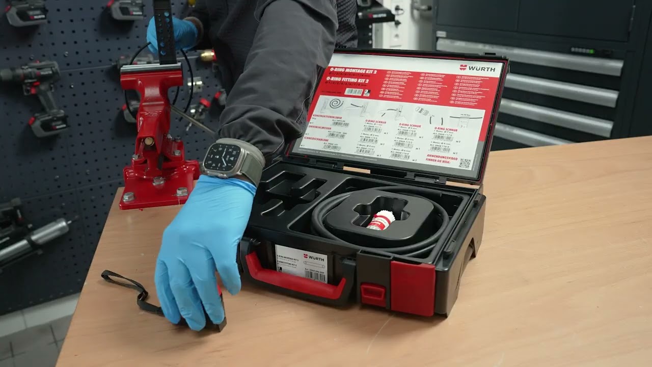 W&uuml;rth O-Ring Montage Kit Sortiment - O-Ringe einfach selber herstellen