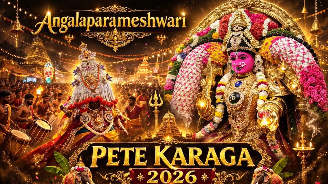 Magadi Road Pete Karaga 2026 | Sri Angalaparameshwari Temple | MahaShivaratri Festival