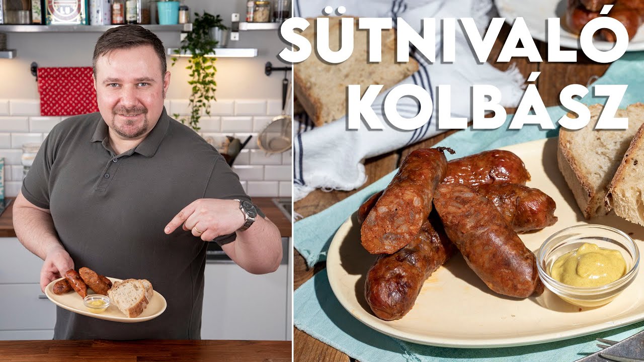 Sült kolbász recept | Mindmegette.hu