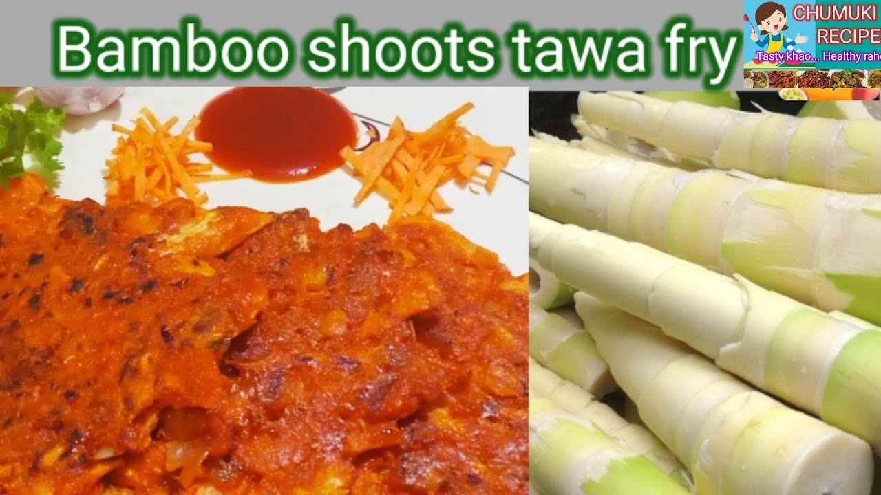 Bamboo shoots recipe/Bamboo shoots fry/bans karil ki sabji