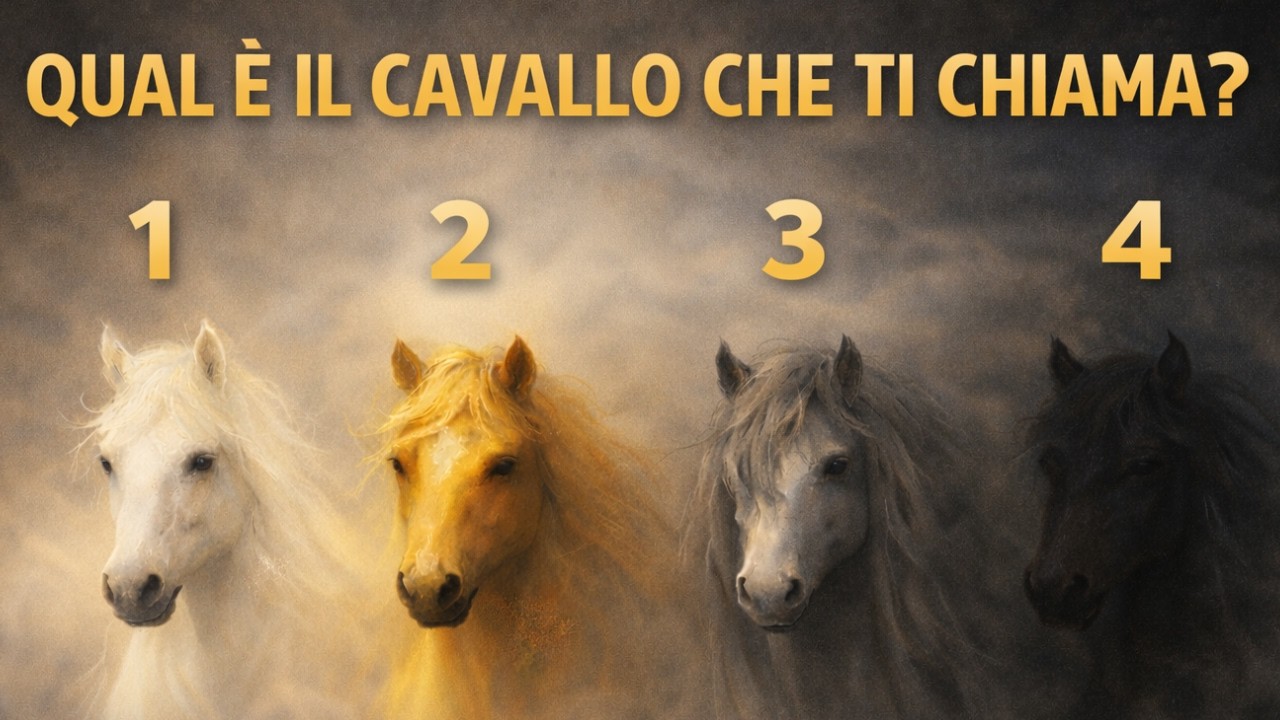 QUALE CAVALLO TI CHIAMA PER PRIMO? | Un test psicologico junghiano