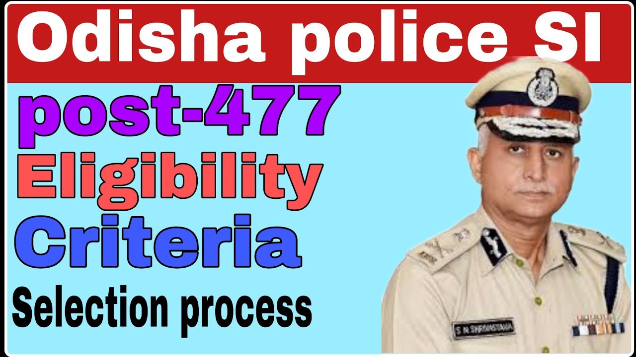 Odisha Police Recruitment 2021 | Online Application Begins For 477 Sub-Inspector Posts#technicalclub