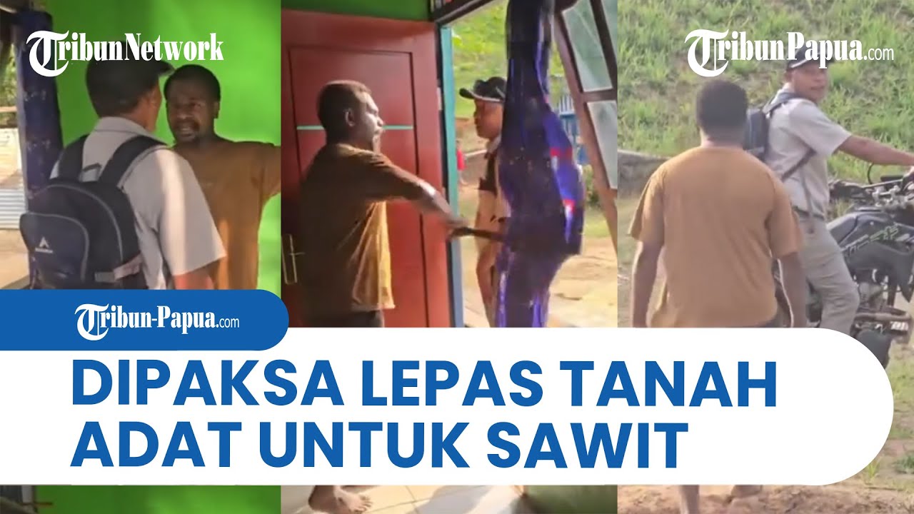 Warga Papua Usir Perwakilan Perusahan Sawit Ingin Masuk di Tanah Adat Mereka