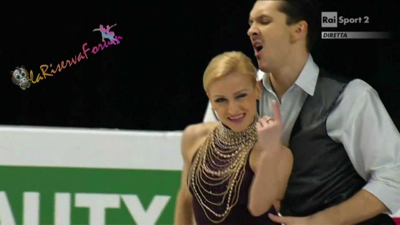 ISU WORLD 2013 - PAIRS -18/19- Tatiana VOLOSOZHAR  Maxim TRANKOV - 13.03.2013