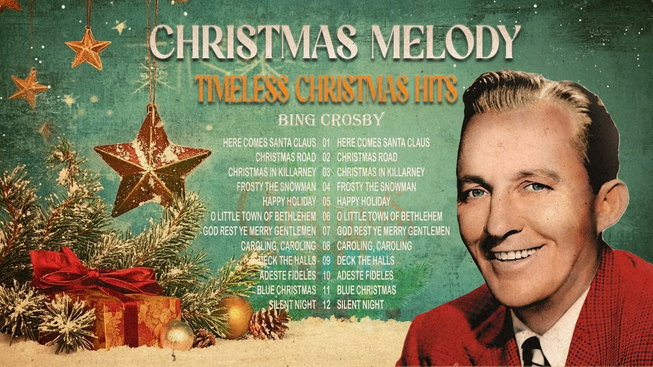 Bing Crosby Christmas Songs 🎁 Bing Crosby Christmas Music Playlist🎄Winter Wonderland,White Christmas