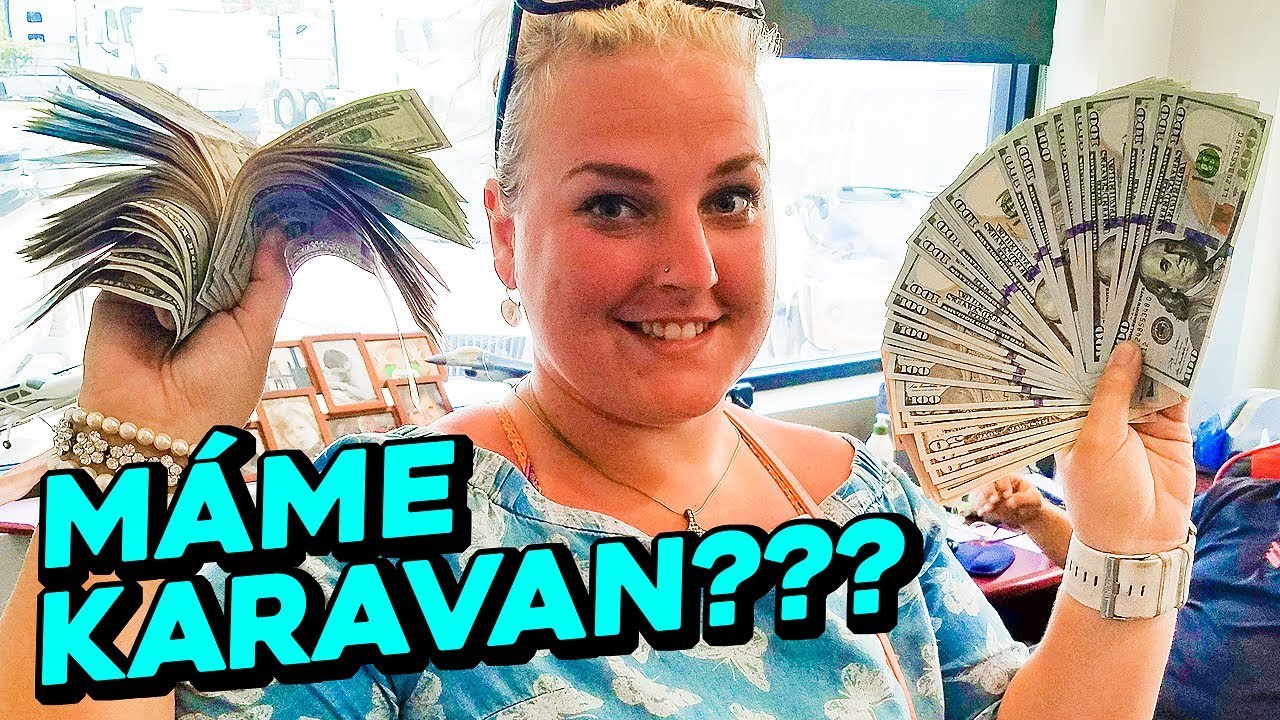 Koupili jsme karavan???