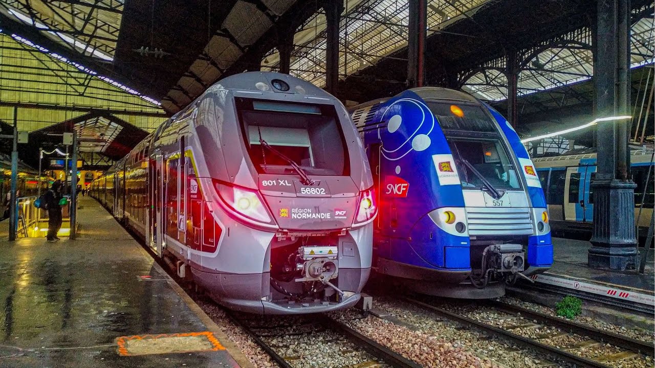 Les trains normands de Paris Saint-Lazare !