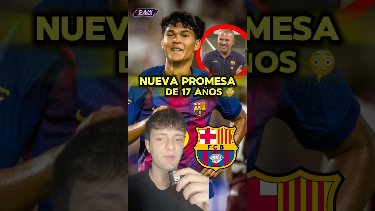 La NUEVA PROMESA de 17 AÑOS del FC BARCELONA: DRO 