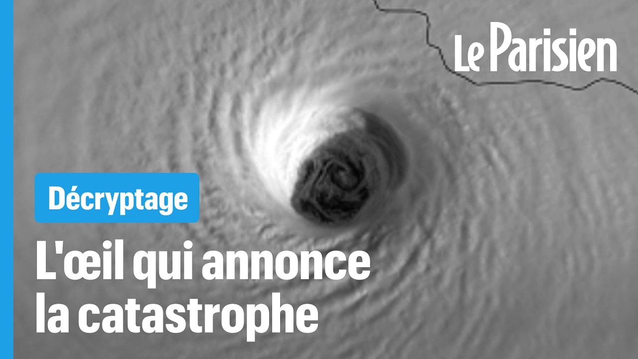 « 50 km de calme au milieu du chaos » : comment naît l’œil d’un ouragan ?