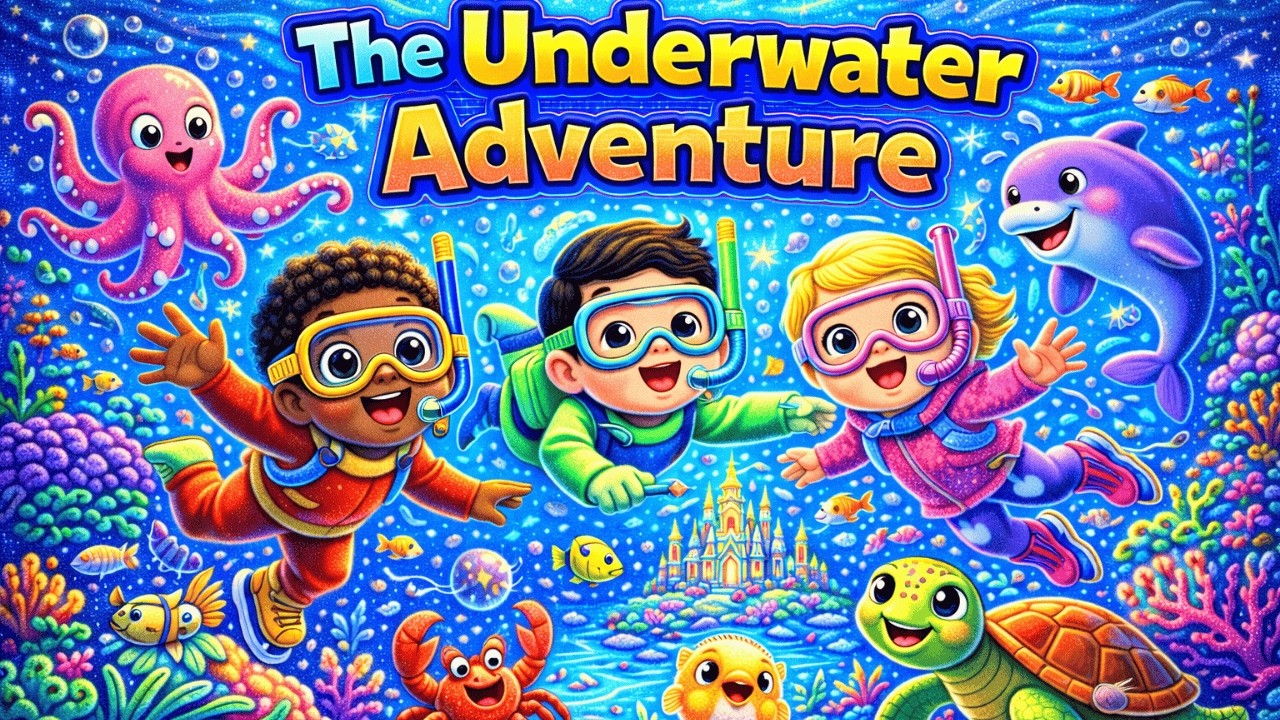 The Underwater Adventure | Read Aloud Book for Kid's in English