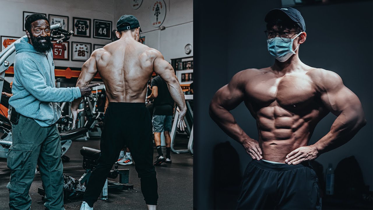 BACK DETAILS FOR BEN WEIDER NATURAL COMPETITION.