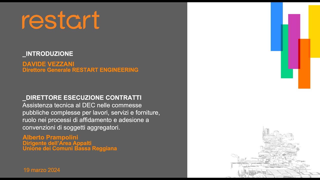 DEC: Direttore Esecuzione Contratti. Webinar 19.03.2024