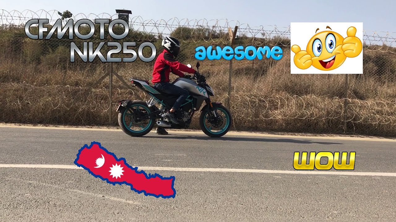 NK250,Test ride and first review .just too good,NEW